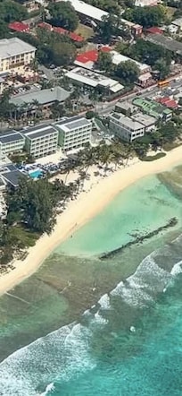 From the air