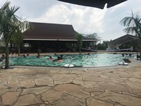 Swimming pool to cool