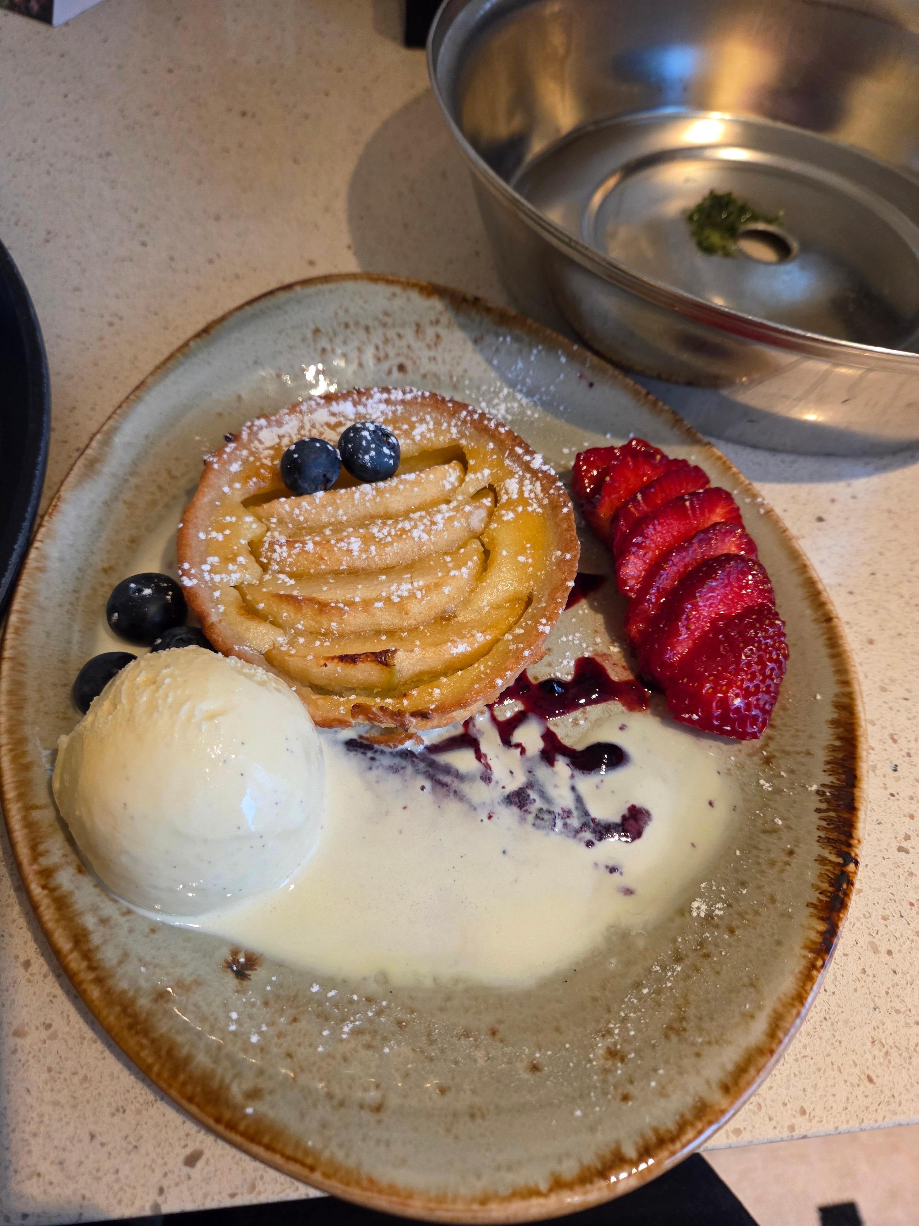 Roomservice dessert 