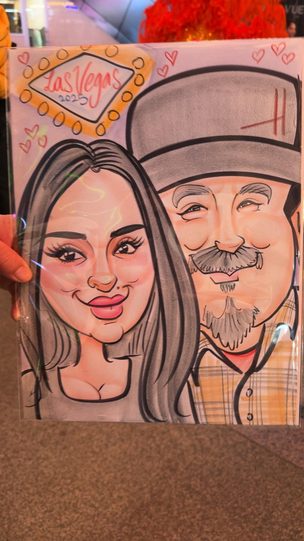 Right outside the door. The local merchants. Fun.. 