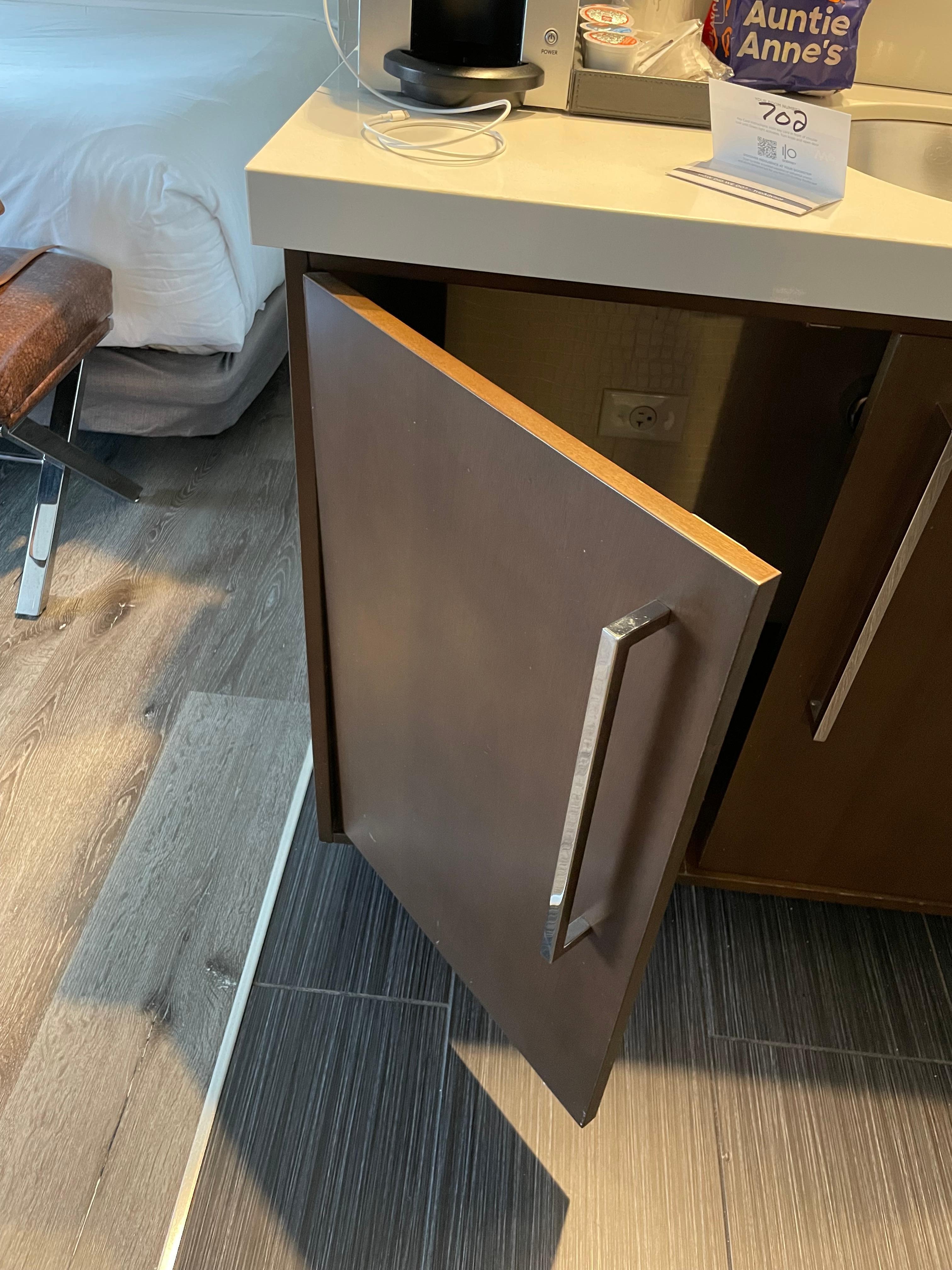 Cabinet door not aligned