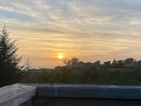Sunset from the balcony