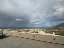 Rainbow from the patio