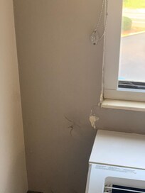 Damage to wall