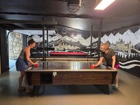 Air hockey tournament champions