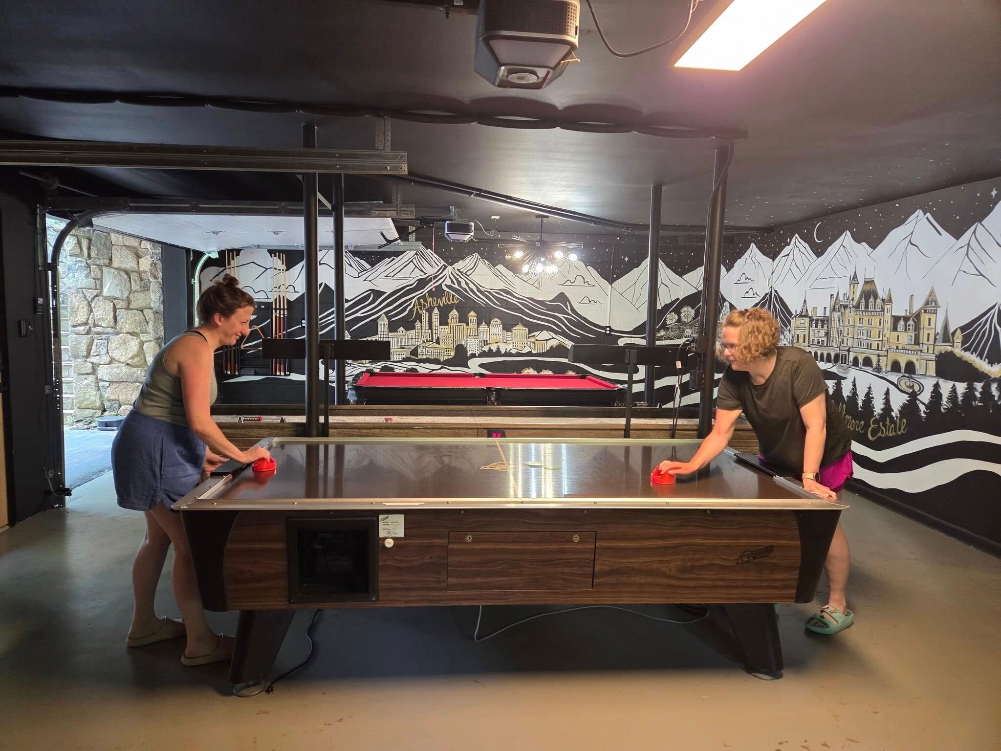 Air hockey tournament champions