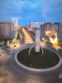 Vue de notre chambre