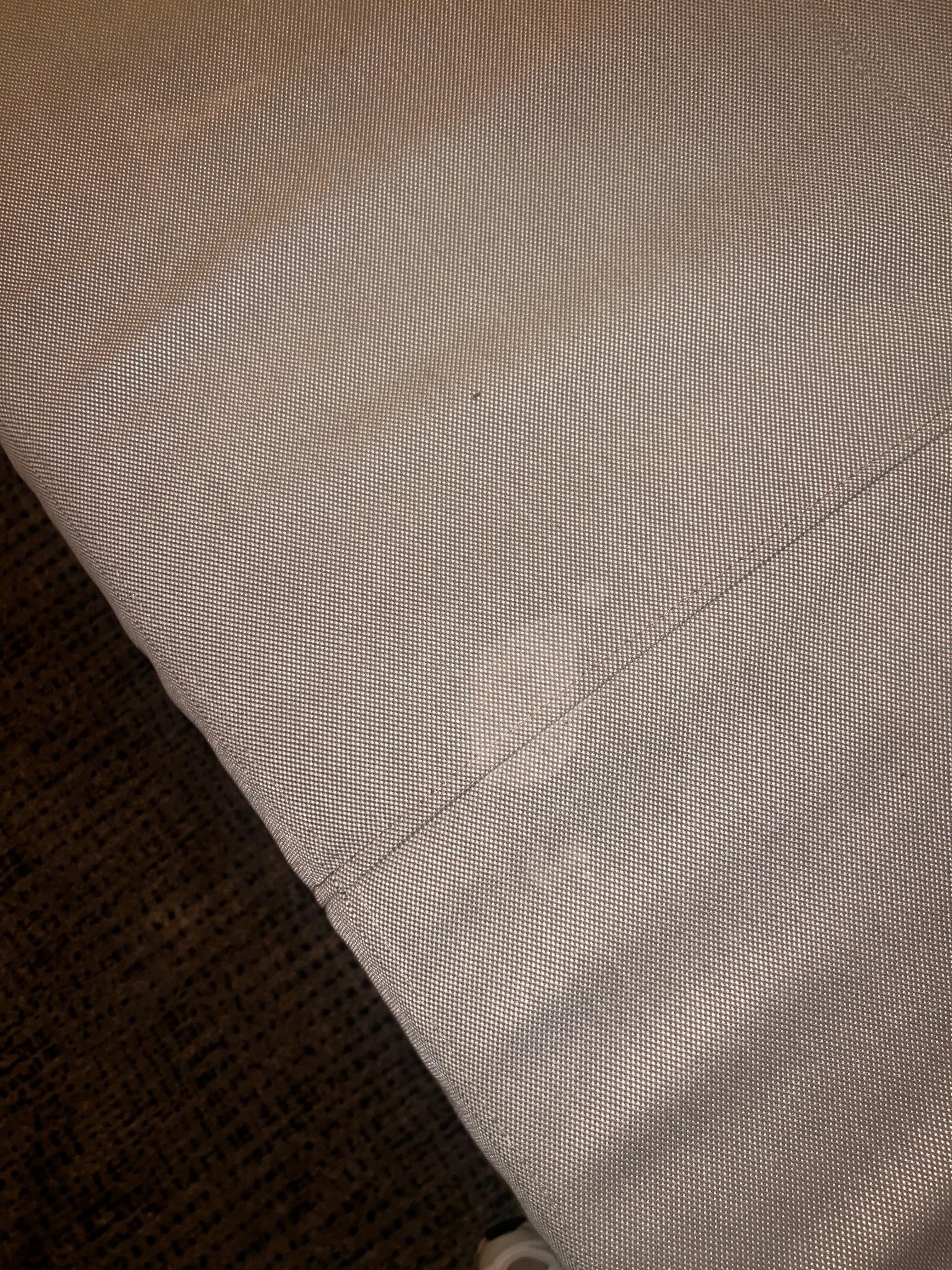 That white stain….