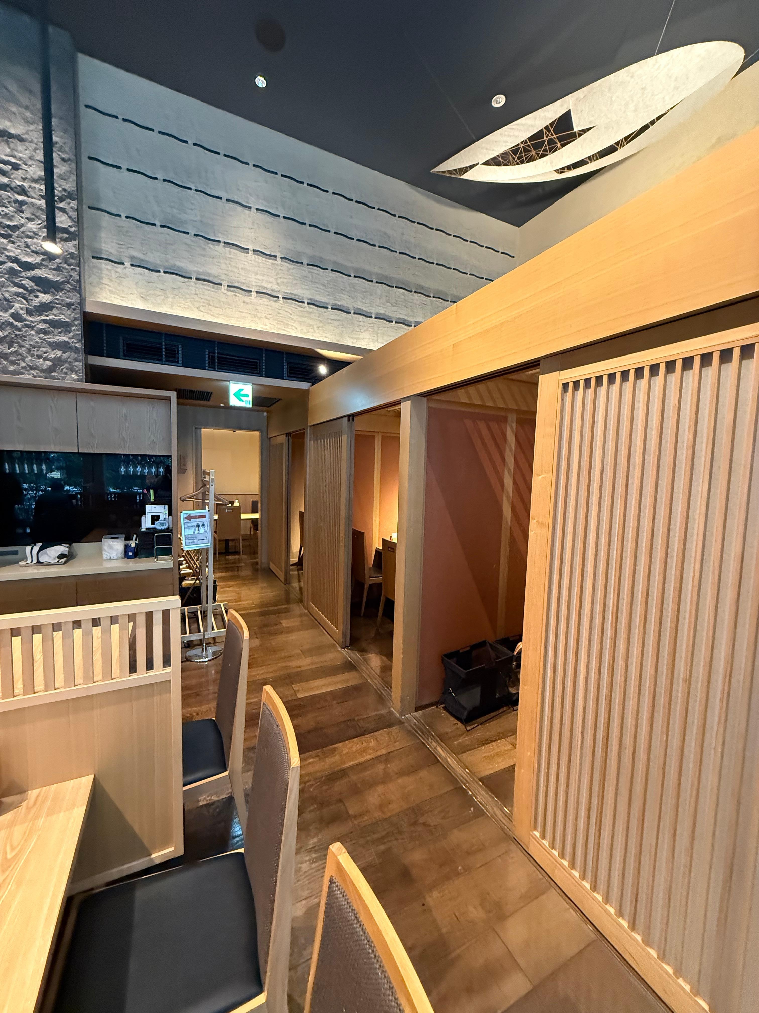 Restaurant private rooms 