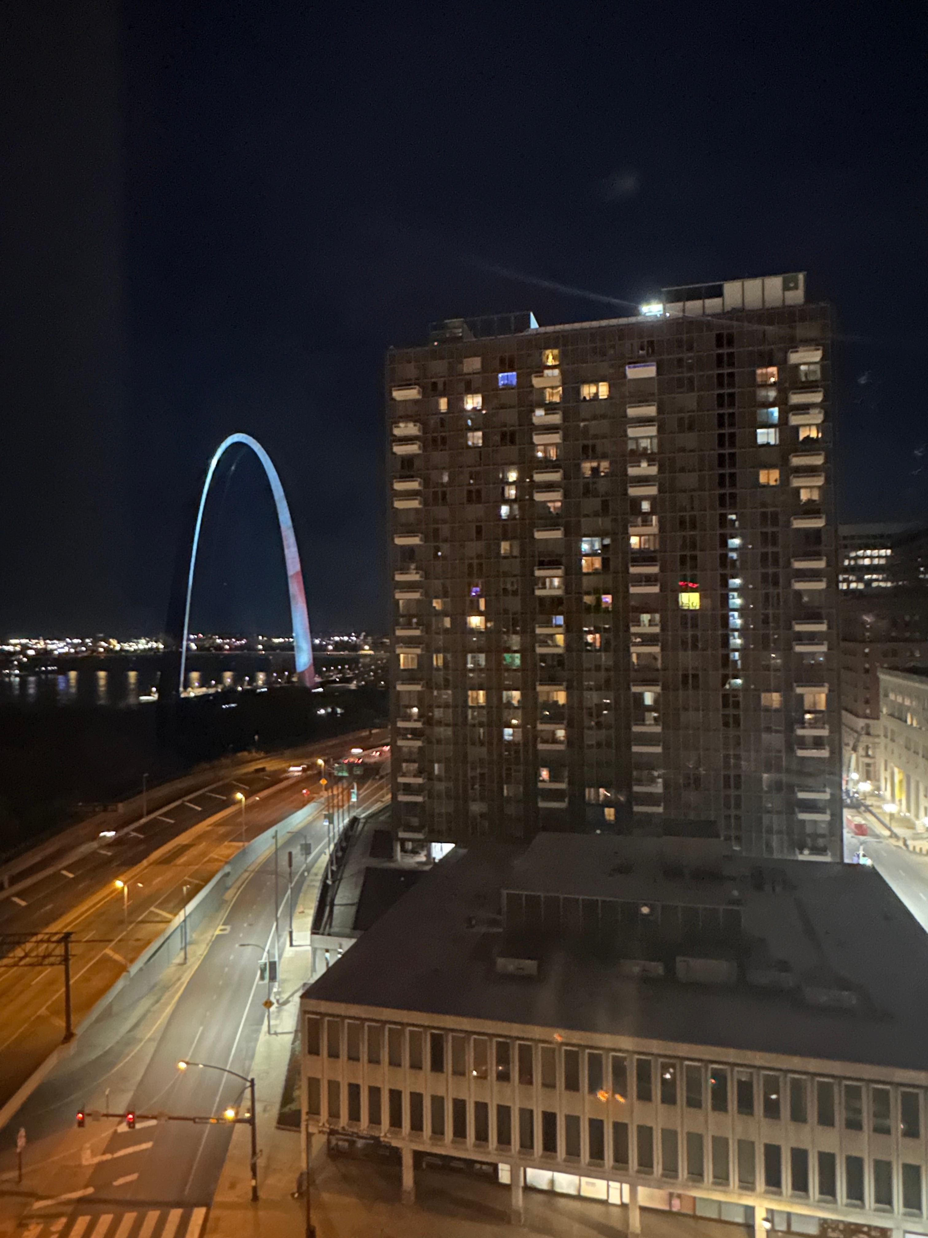 From our room on the 15th floor