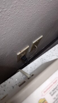 The outlet was loose. The charger will not stay.