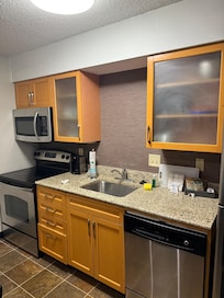 Outdated cabinets