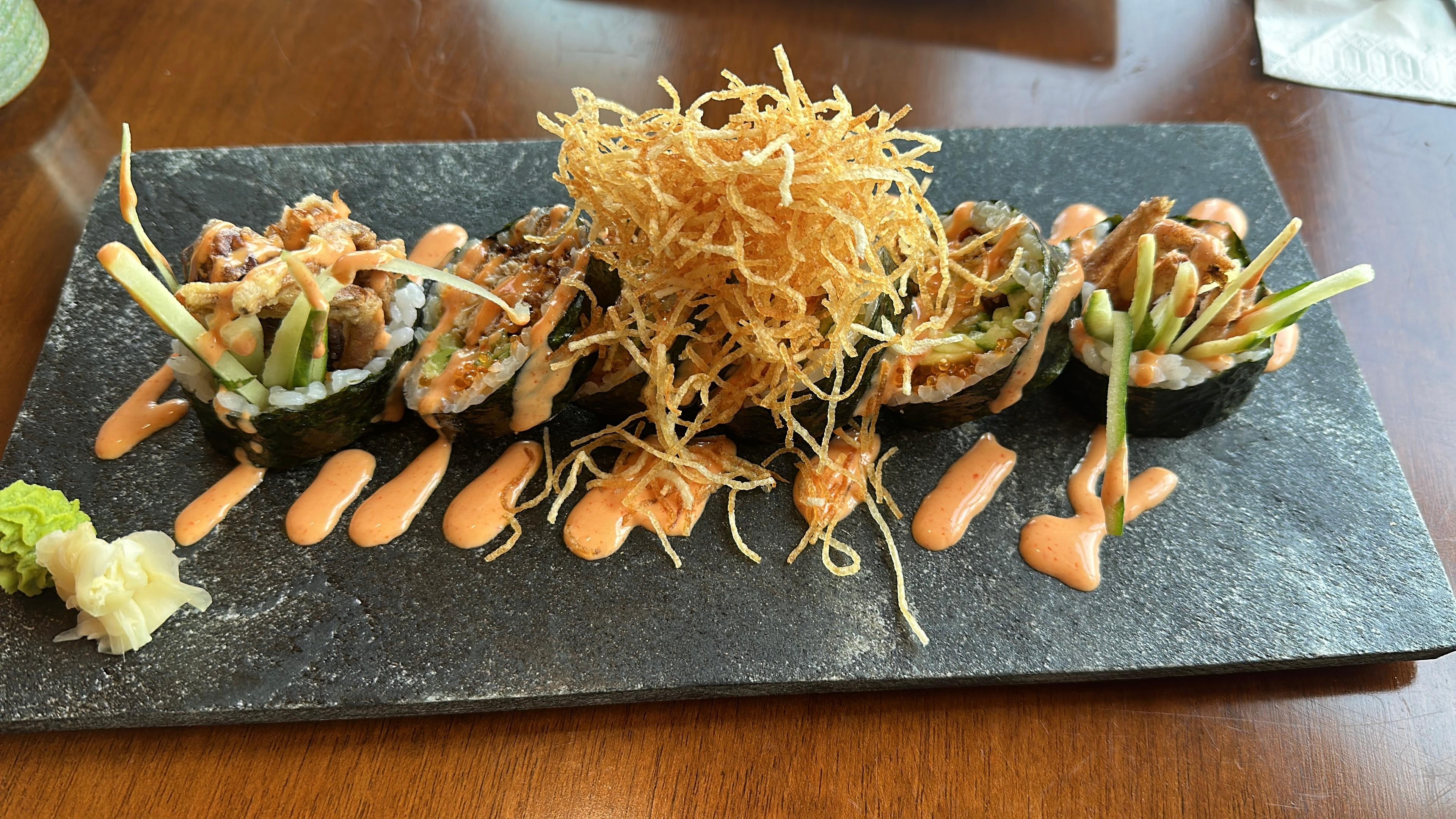Nice food in their Japanese restaurant