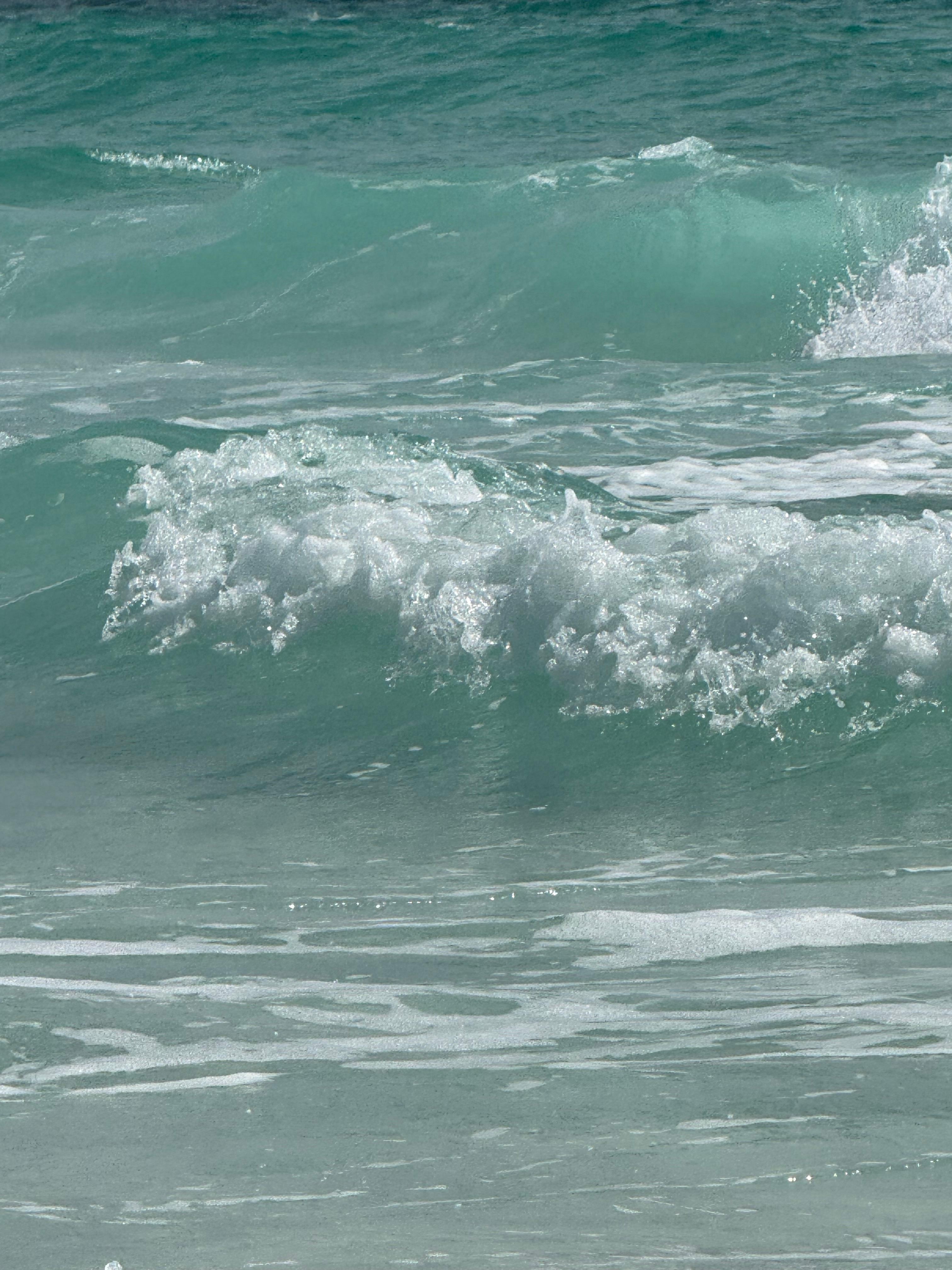 The clear water and white sand is unreal. 