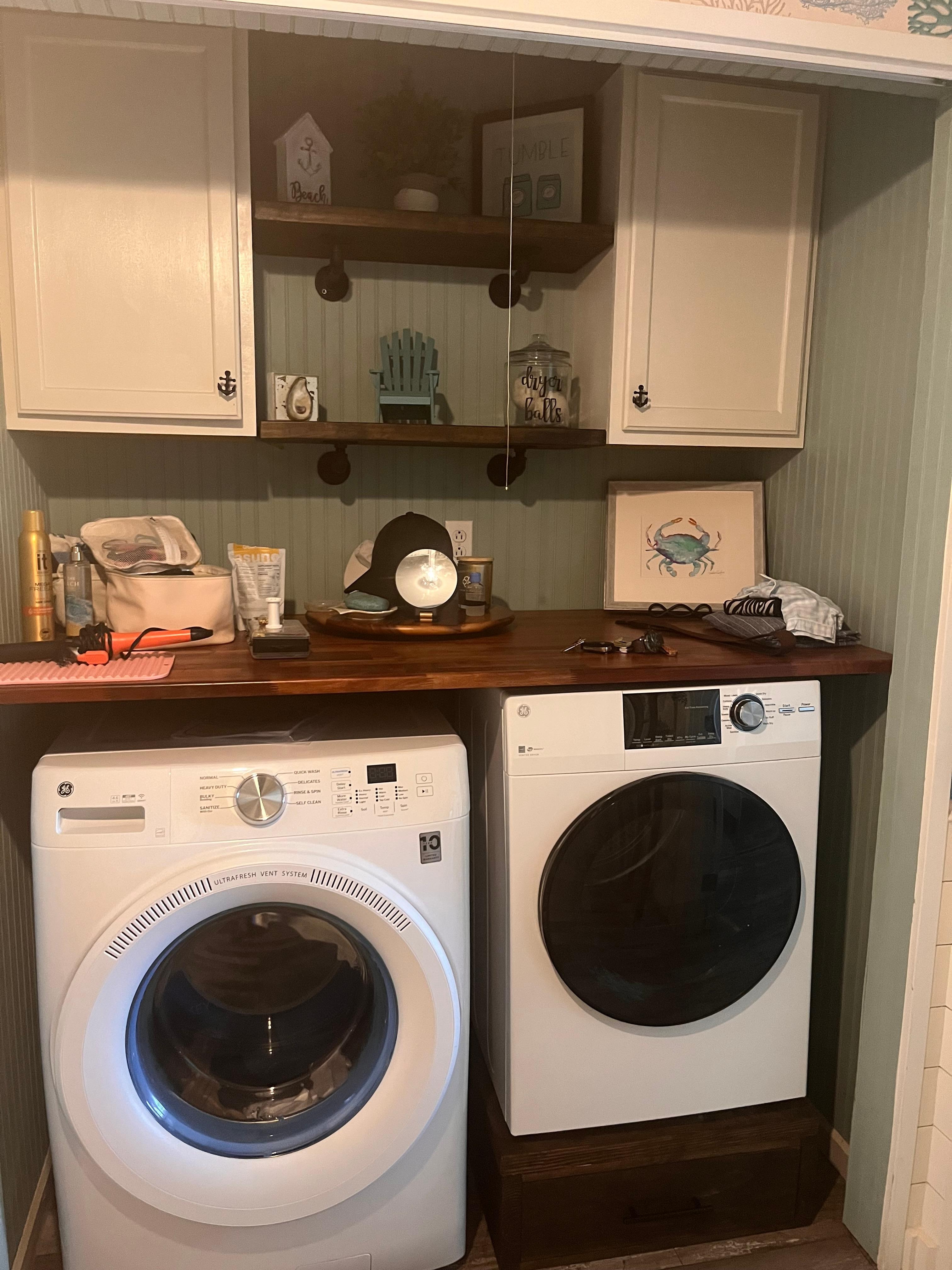 Washer and dryer were an unexpected bonus