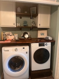 Washer and dryer were an unexpected bonus