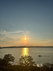 Balcony sunset