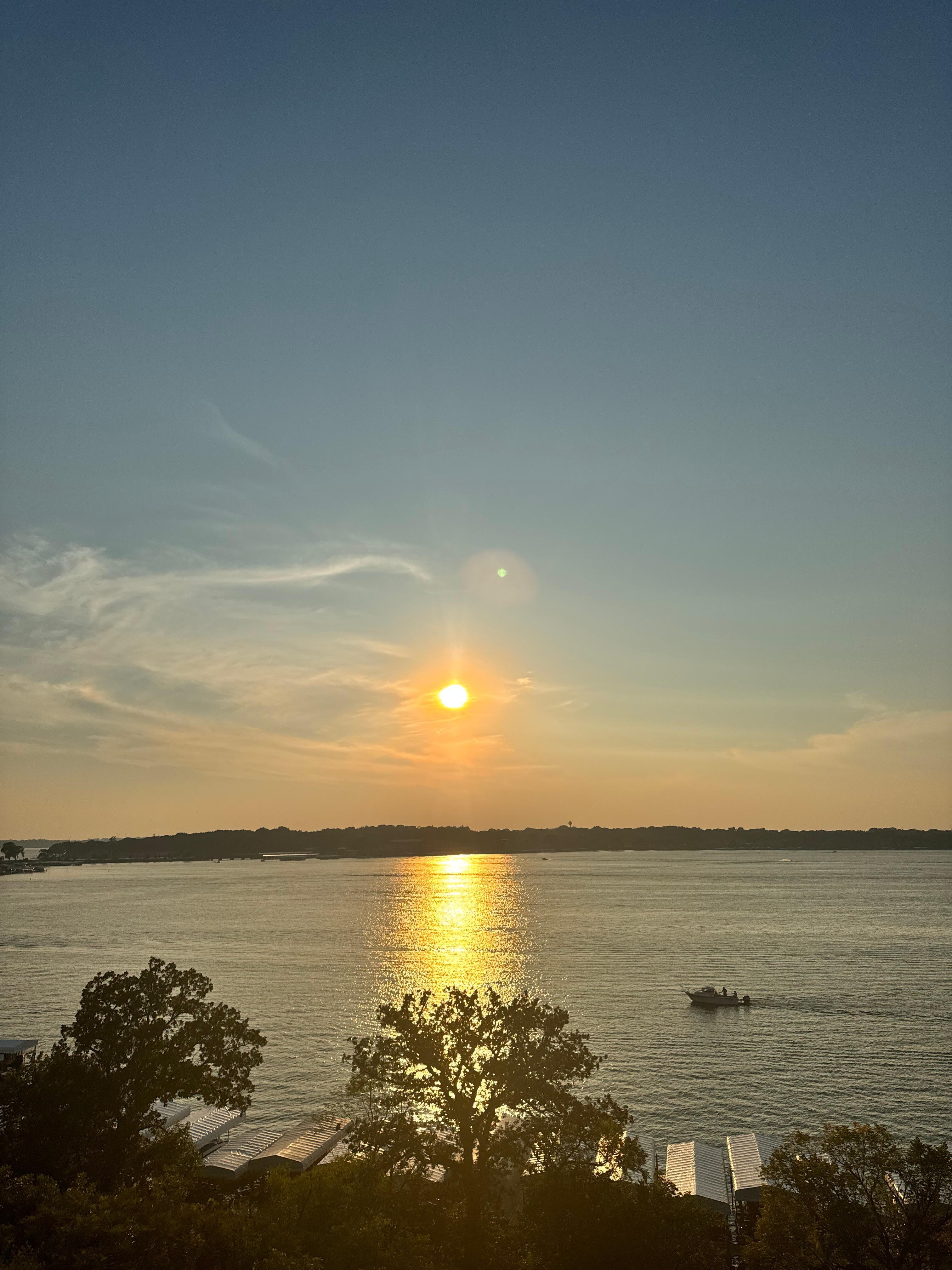 Balcony sunset 