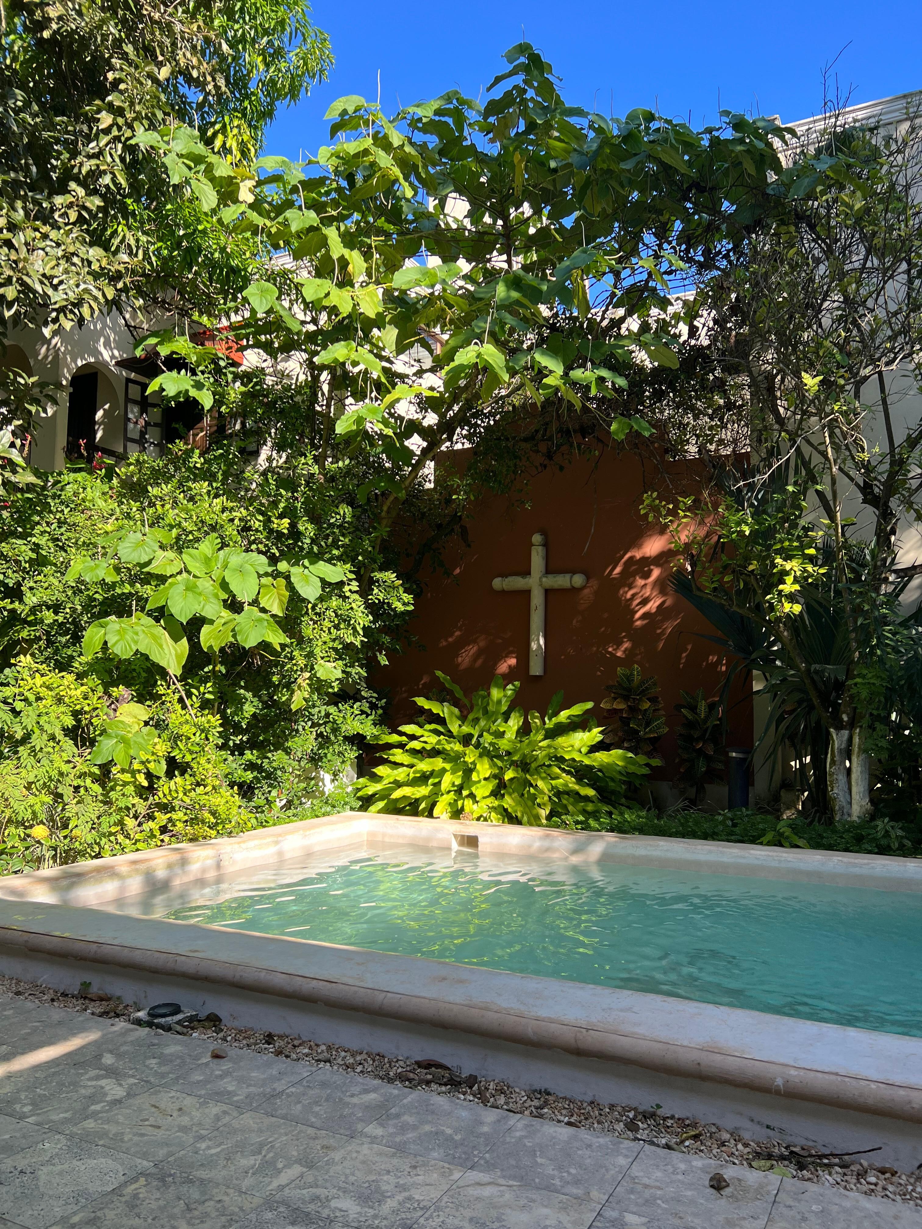 Pool area