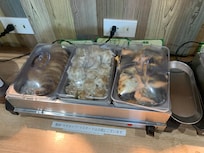 Healthy food for complimentary breakfast.