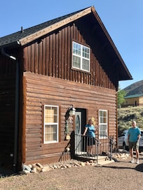 Cabin front door