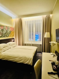 Our superior room with freedom sq view - spacious and really comfortable