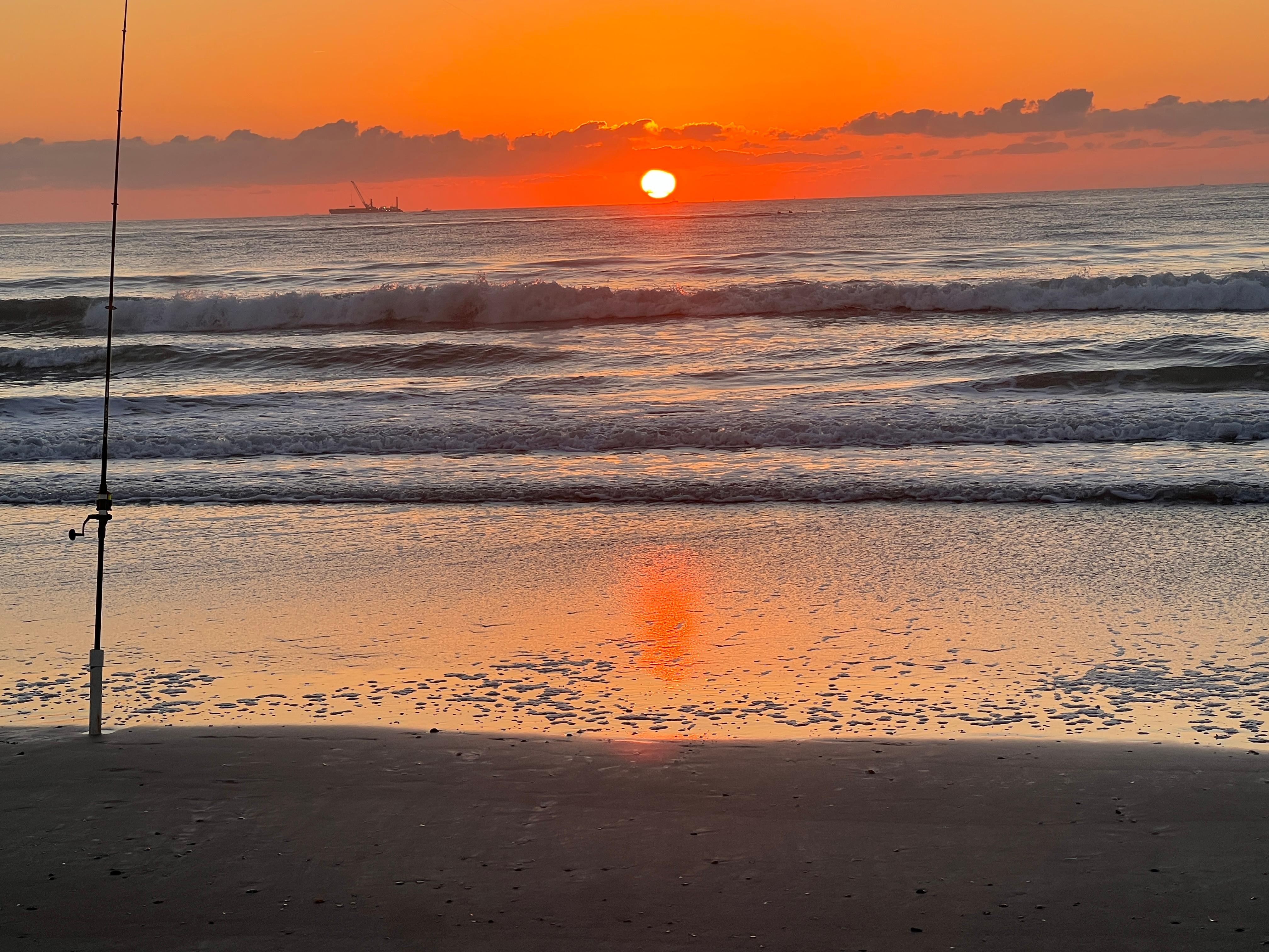 Sunrises were amazing to watch!