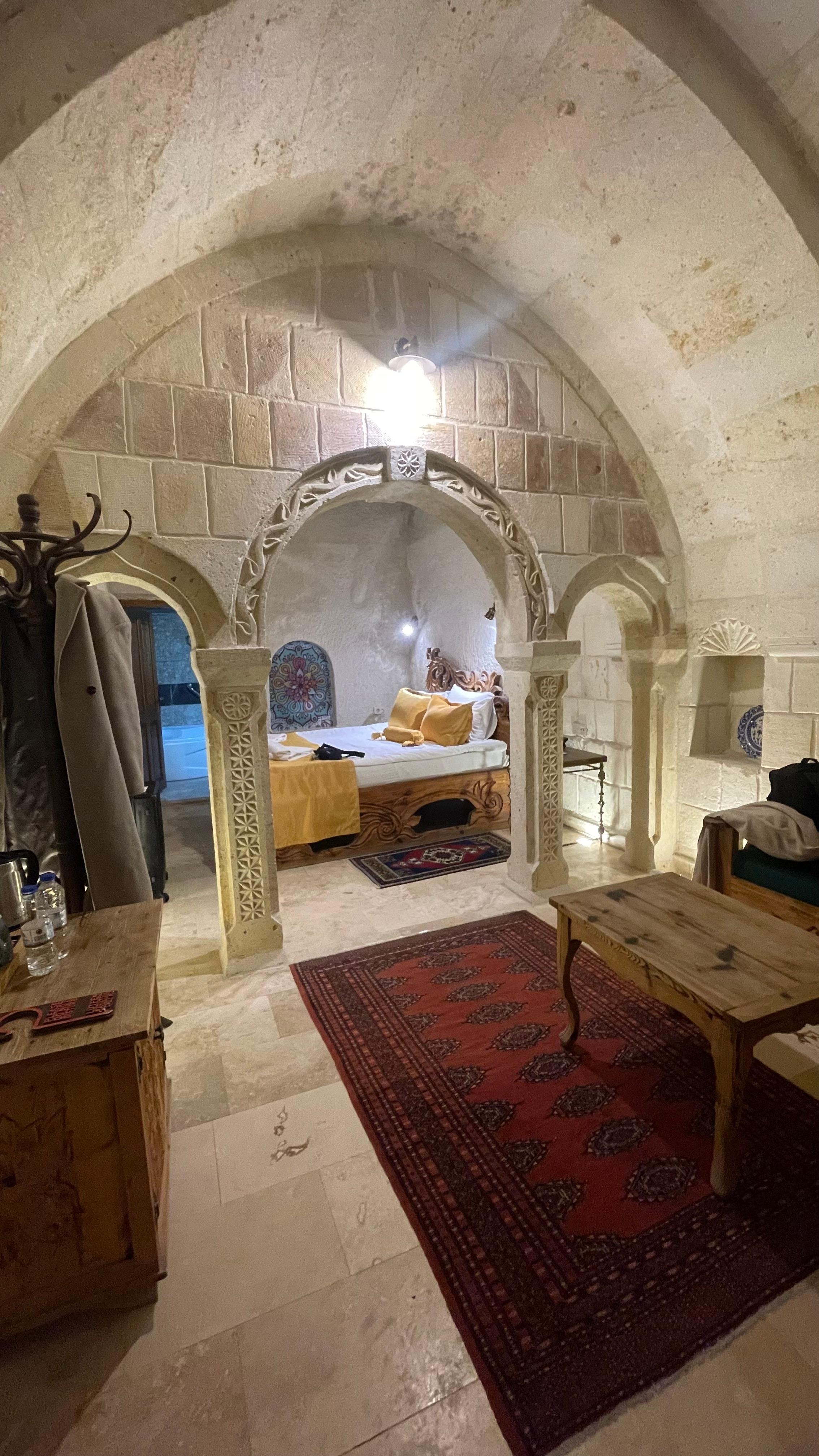 I stayed in the Junior Suite.