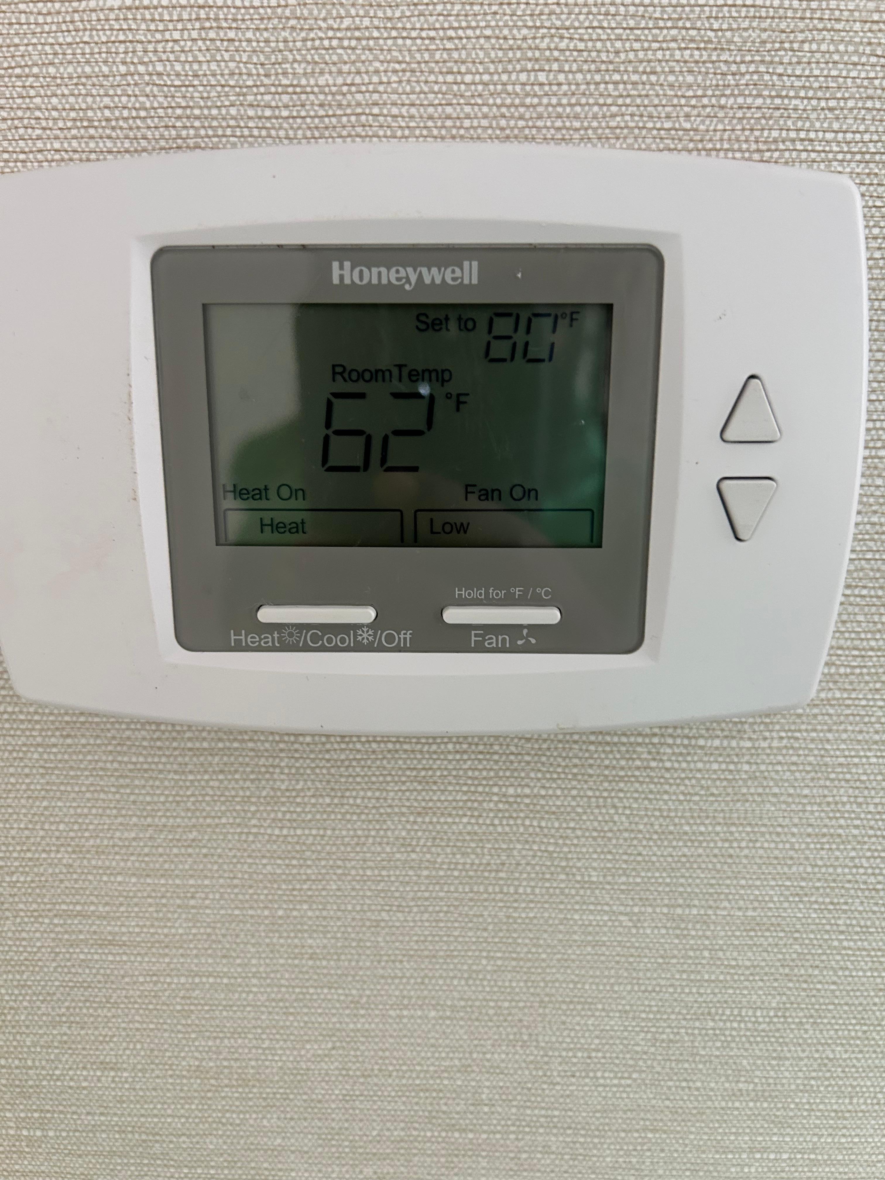 Broken thermostat