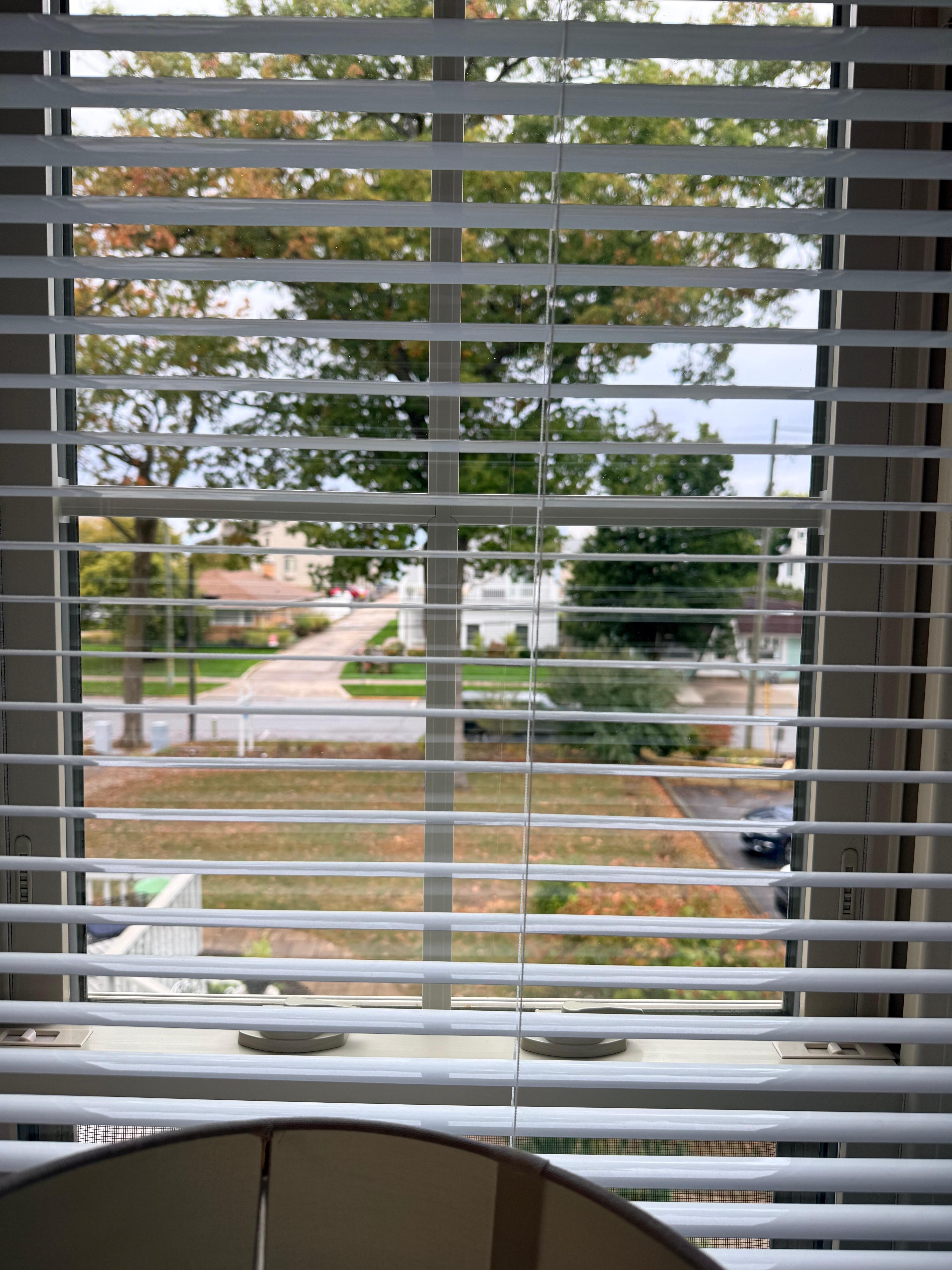 The advertised lake view room