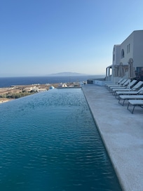 Pool of hotel.