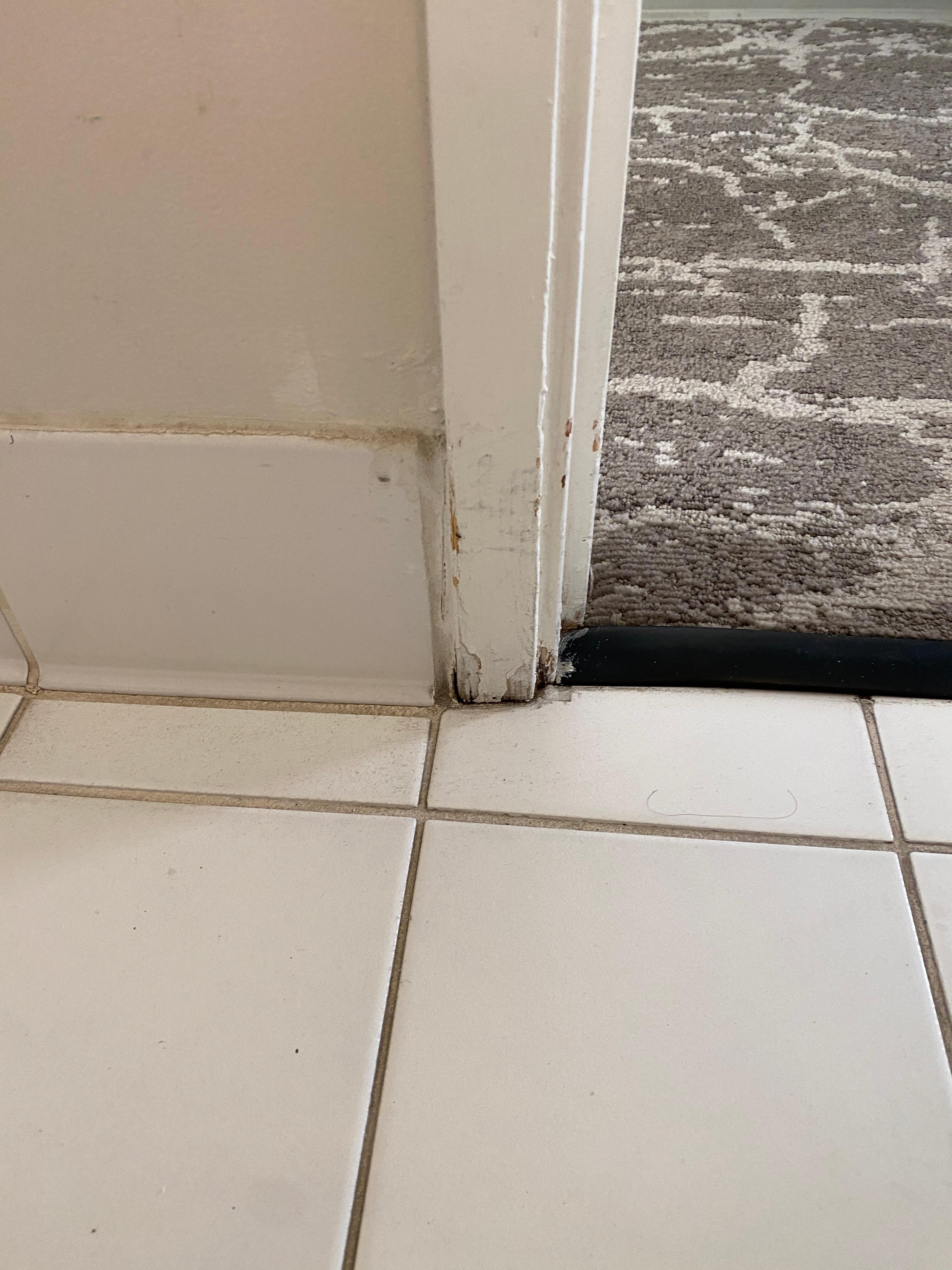 Bathroom, this would be an easy repair