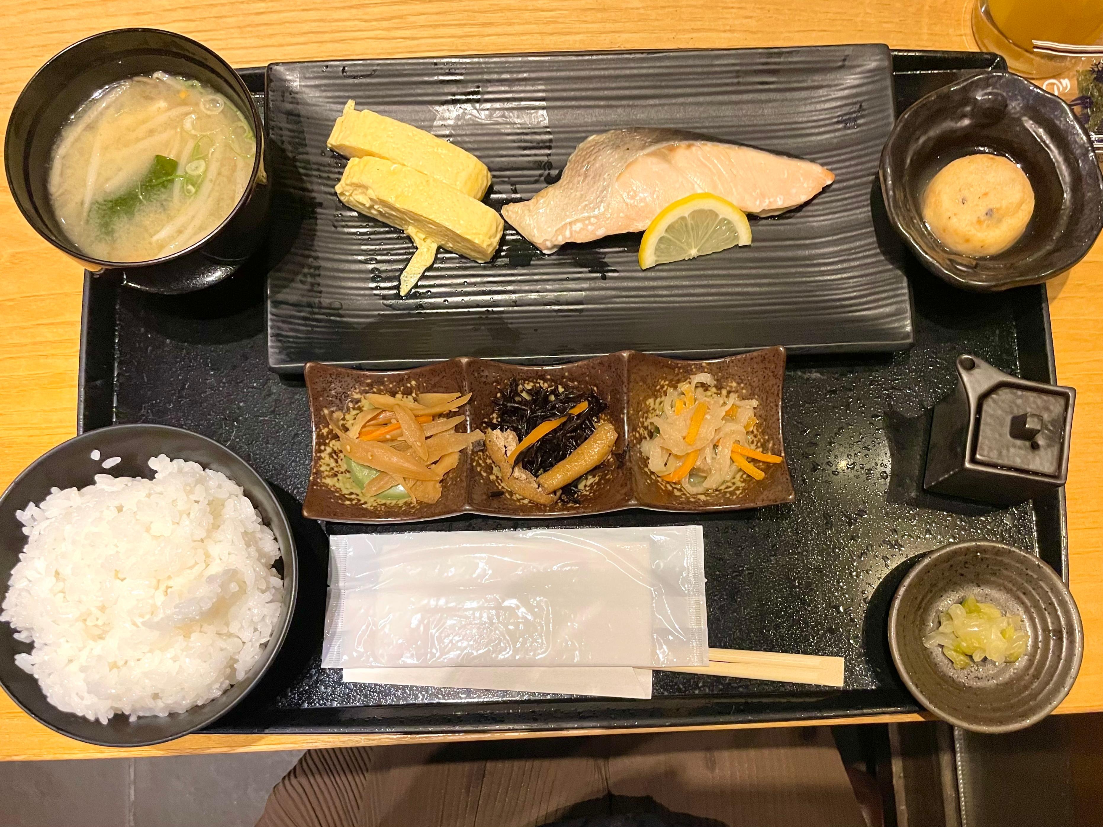 三日目の朝食