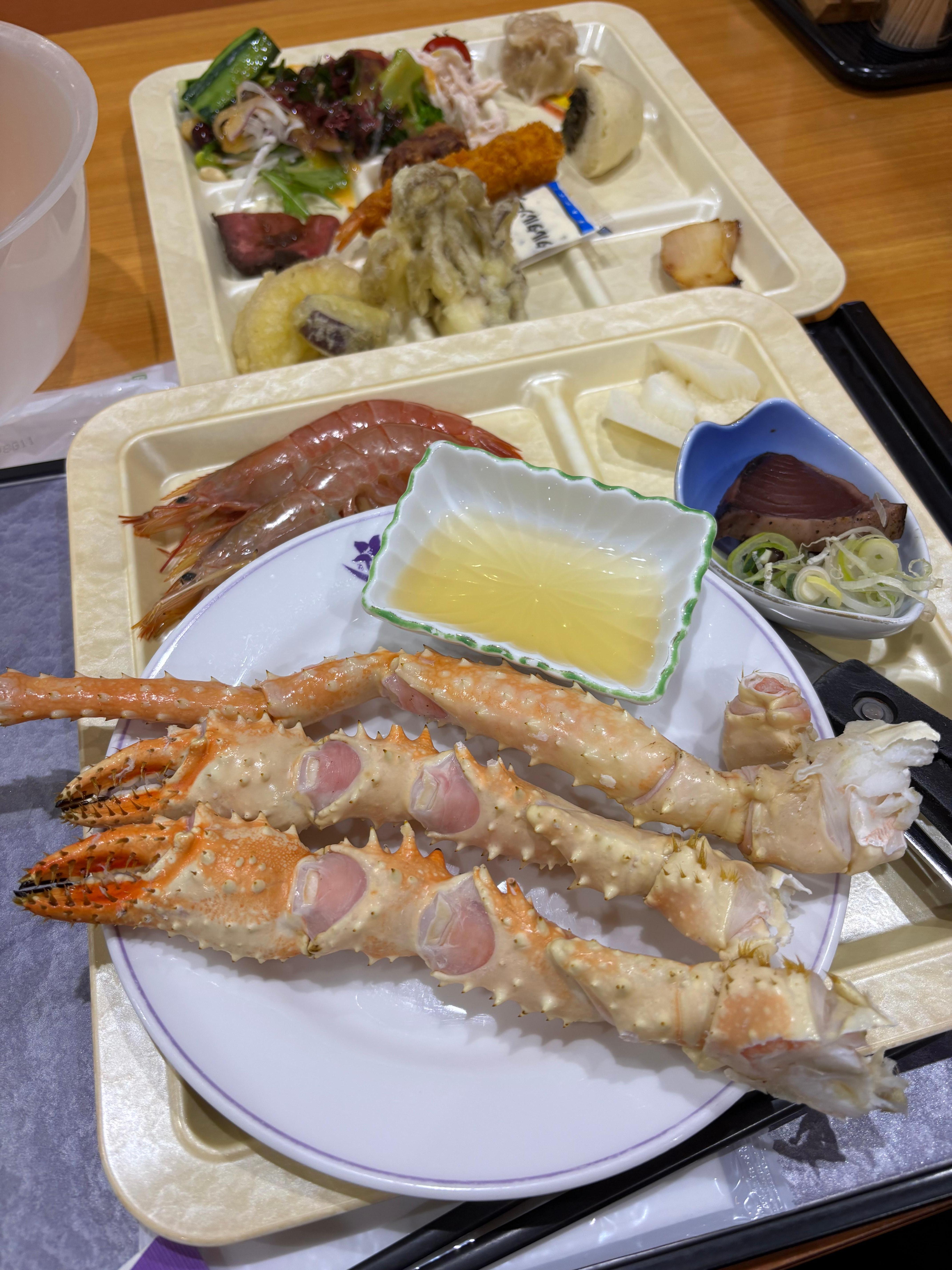 夕食の一部