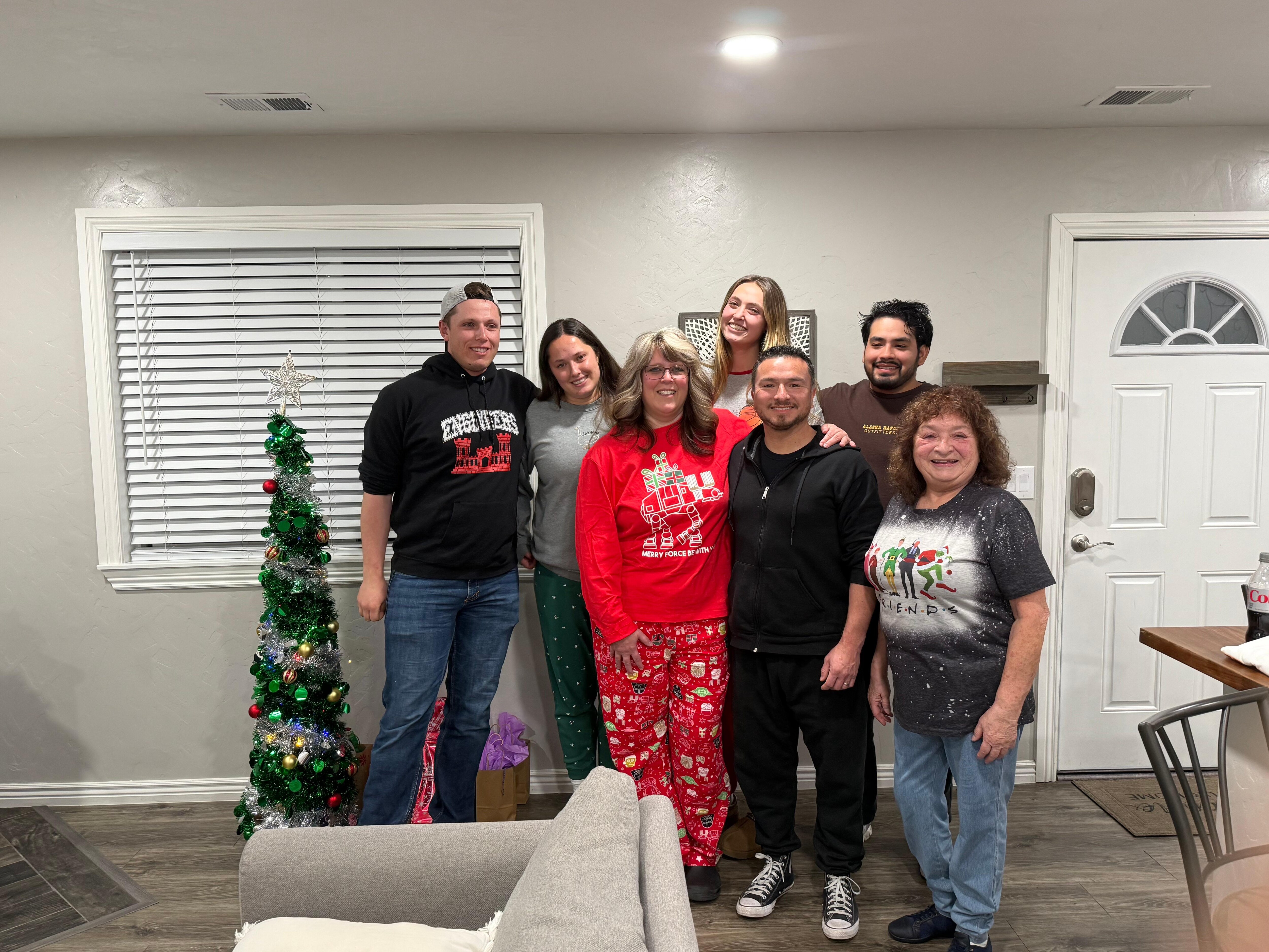 Christmas with son and family