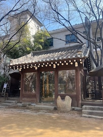 Walking distance to the hotel.