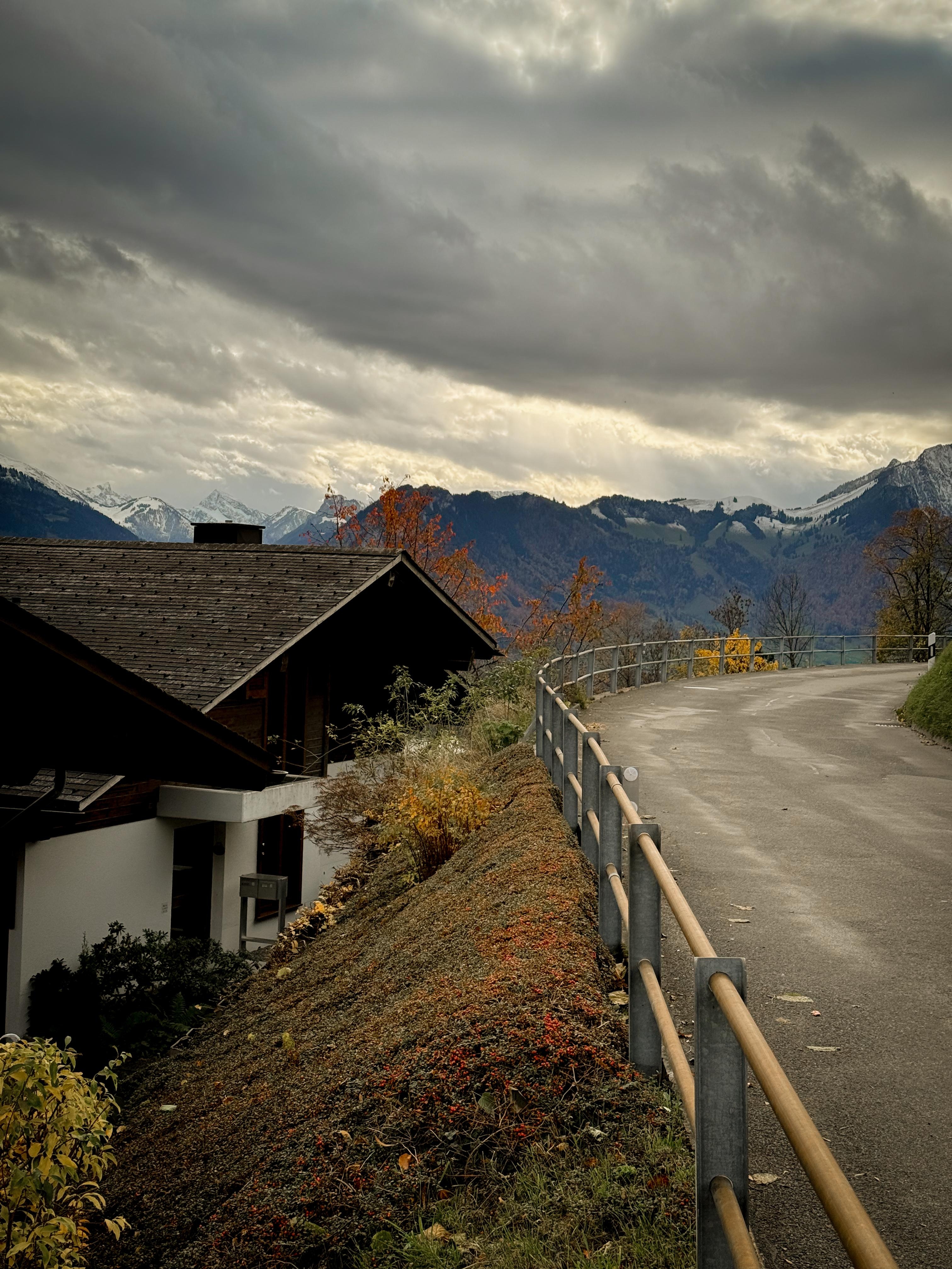 House from the road.