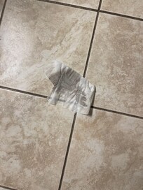 That’s how dirty the floors are