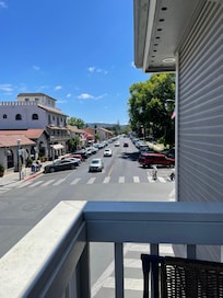 View from our balcony