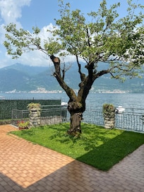 Lake Como from the garden