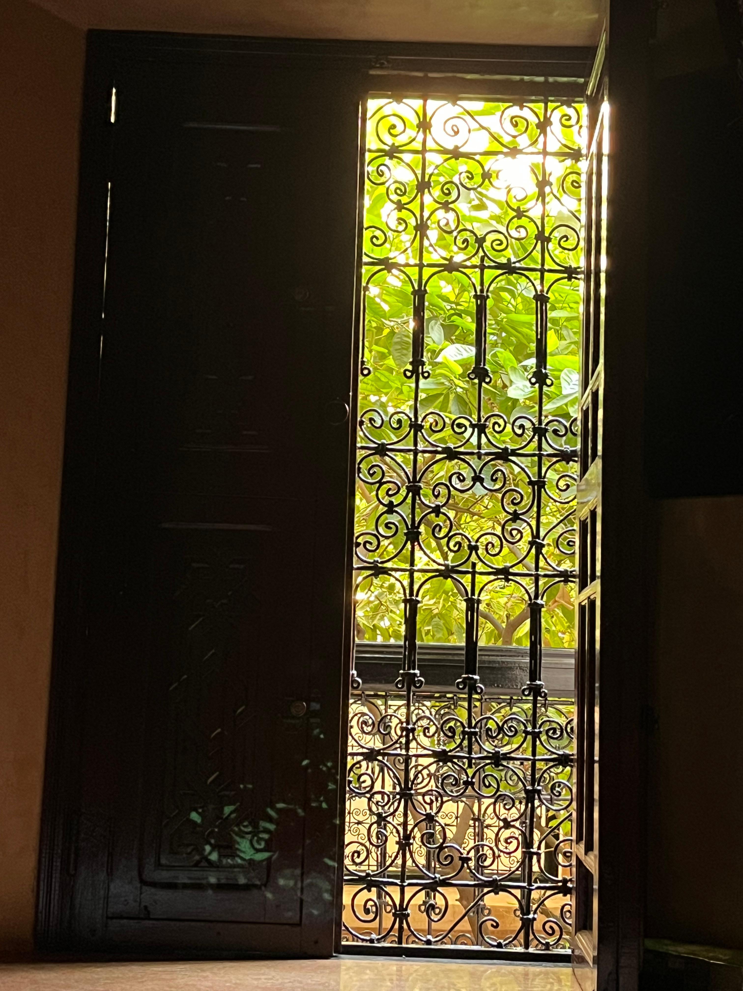 View from the bed