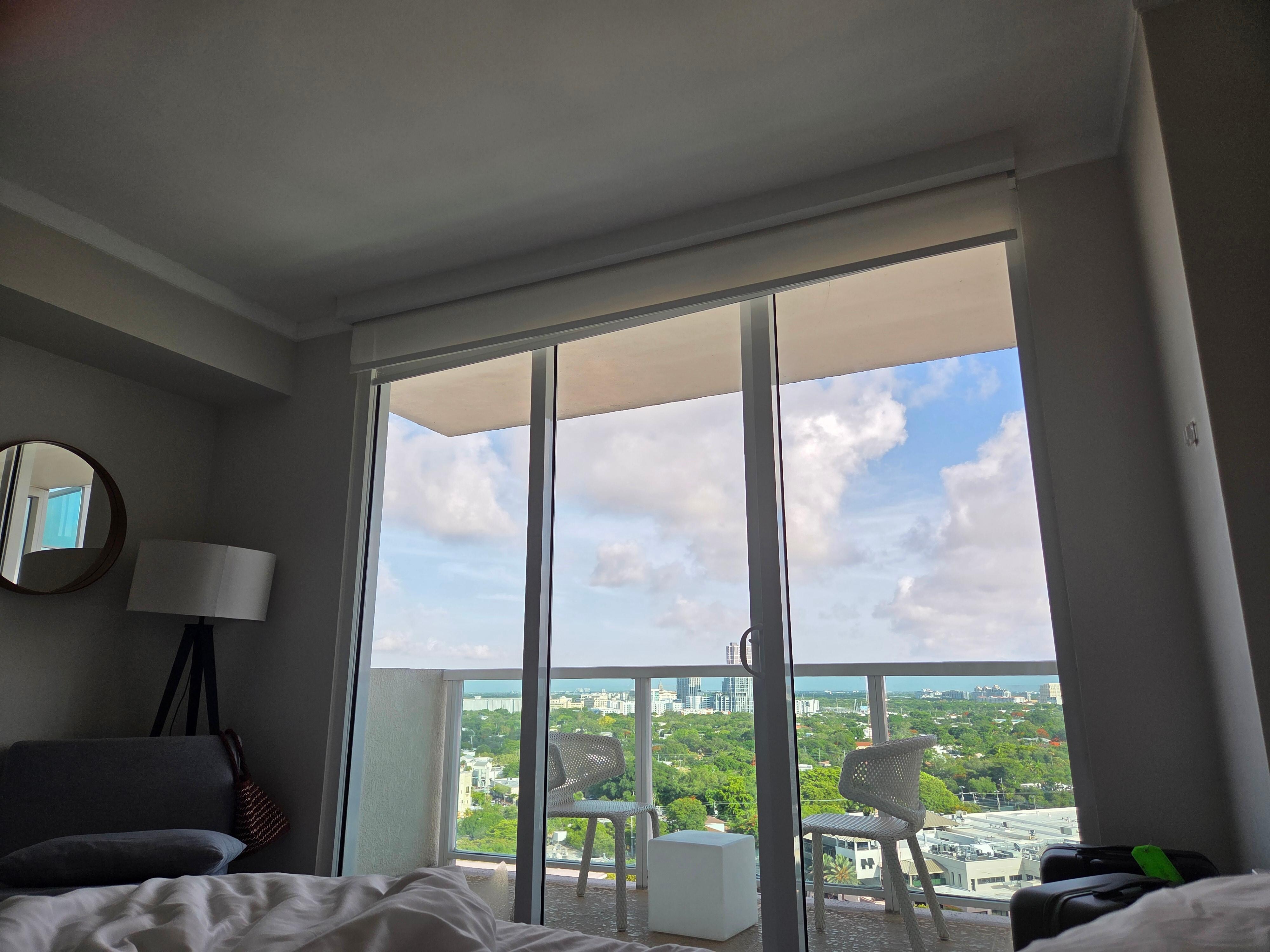 Wonderful balcony and view