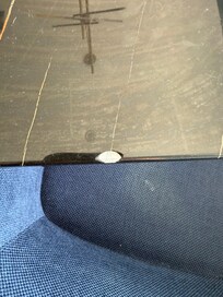 Chipped kitchen table