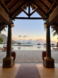 View from the lobby