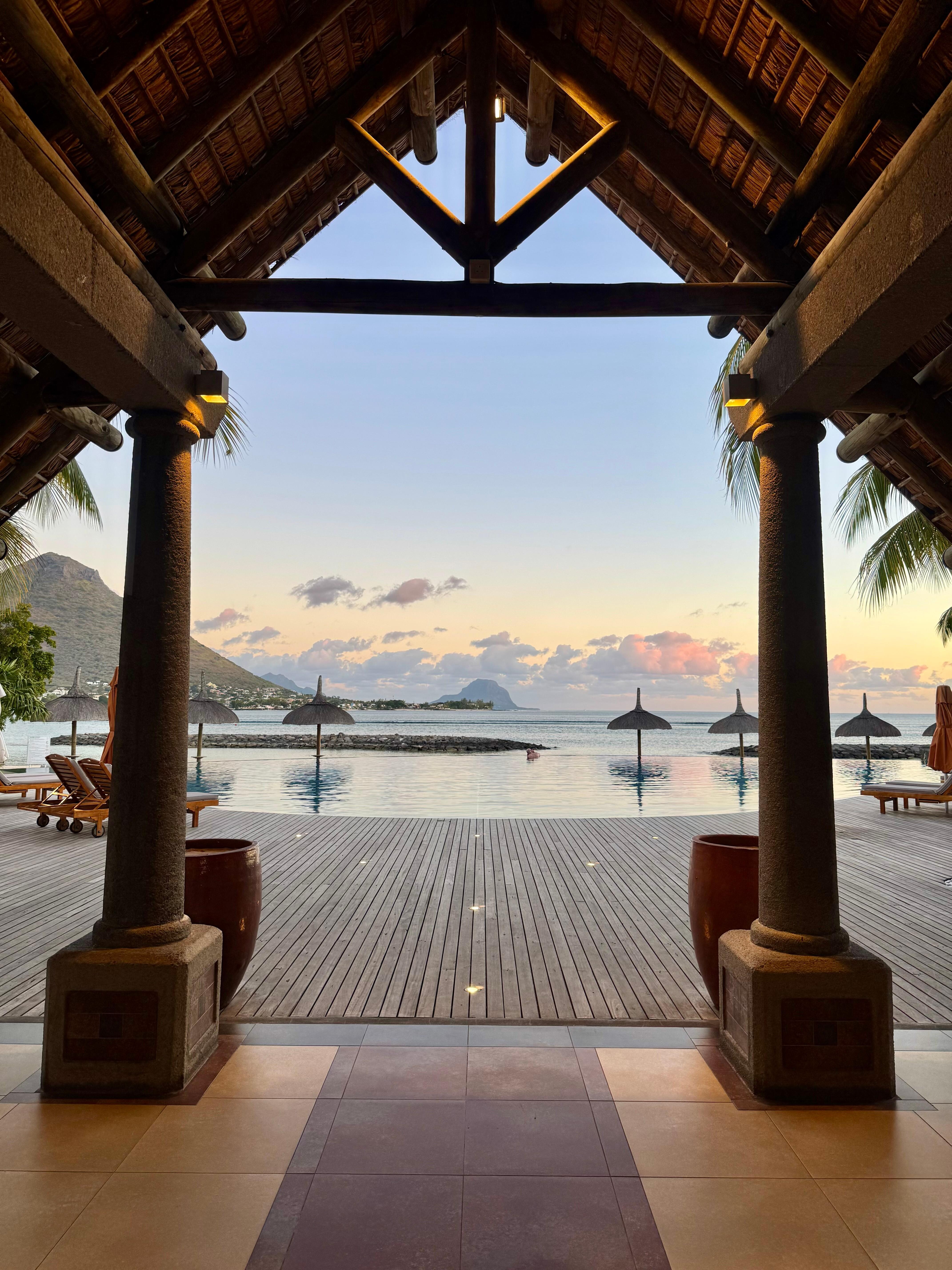 View from the lobby