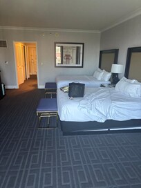 Wasn’t too fond of the pillows only 3 per bed