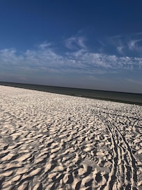 Short walk/ride to the beach.