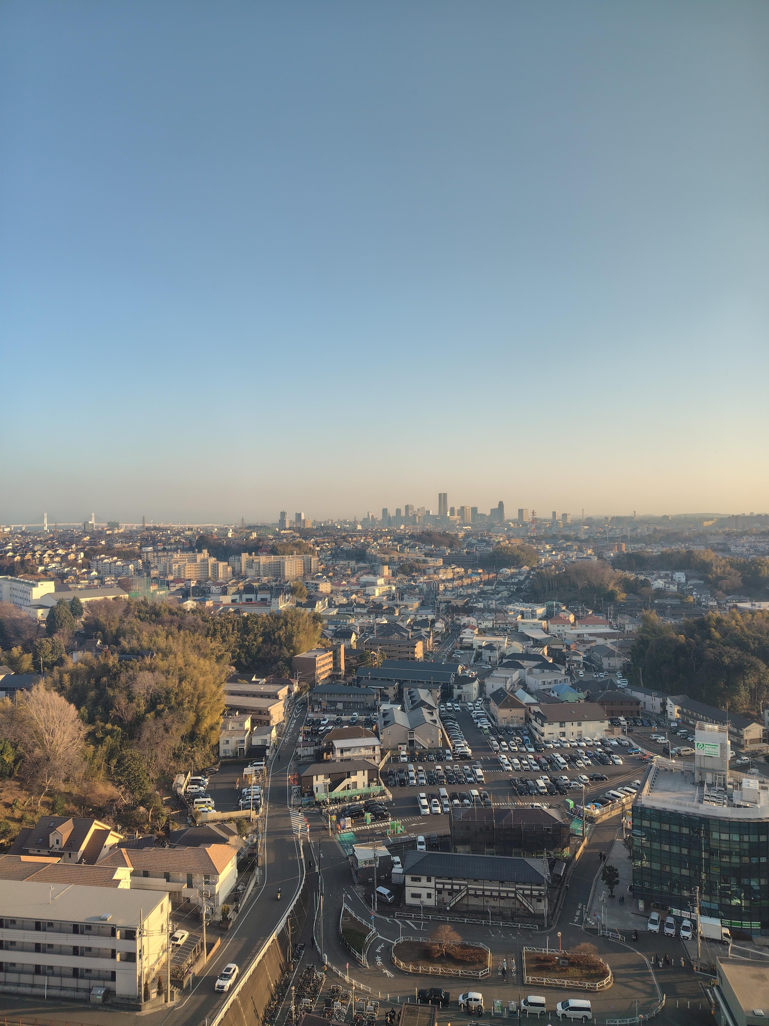 お部屋からの景色。