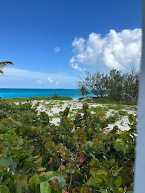 View from right villa (when facing the ocean)