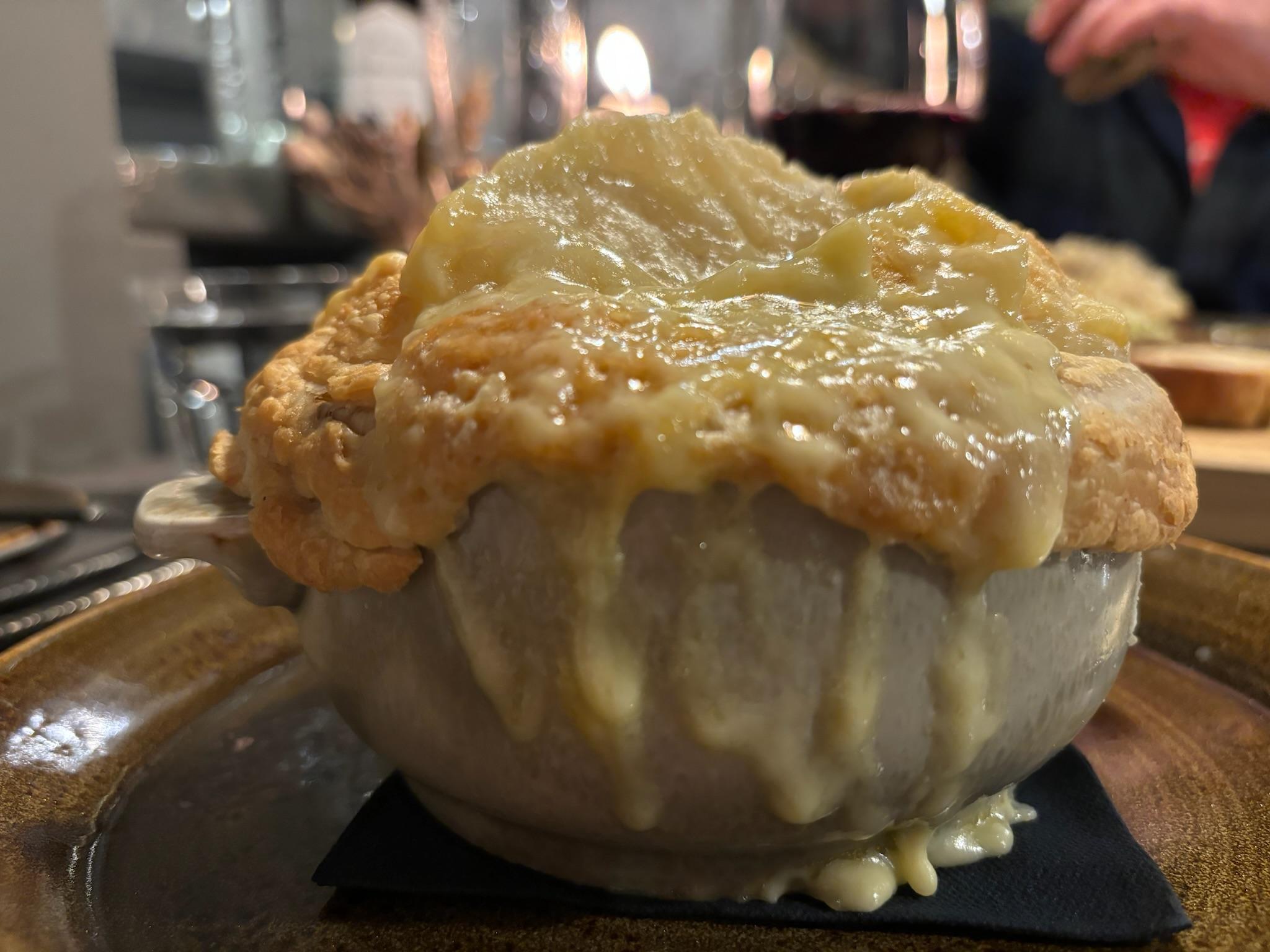 The French Onion Soup! 